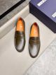 J.M.WESTON Man Dark Green Calfskin Business Leather Shoes 042855 (4)_th.jpg